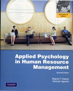 Couverture de l’ouvrage Applied psychology in human resource management (7th ed )