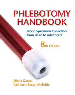 Cover of the book Phlebotomy handbook (8th ed )