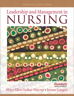 Cover of the book Leadership and management in nursing (4th ed )