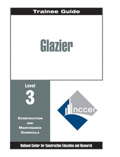 Cover of the book Glazier level three