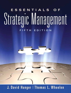 Couverture de l’ouvrage Essentials of strategic management (5th ed )