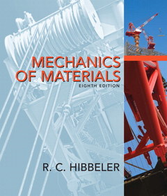 Cover of the book Mechanics of materials (8th ed )