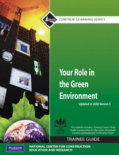 Couverture de l’ouvrage Your role in the green environment tg update (1st ed )