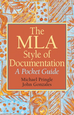 Couverture de l’ouvrage Mla style of documentation (1st ed )