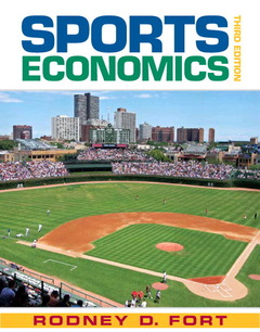 Cover of the book Sports economics (3rd ed )