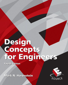 Couverture de l’ouvrage Design concepts for engineers