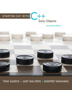 Cover of the book Starting out with c++ (7th ed )