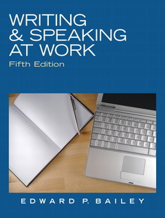 Couverture de l’ouvrage Writing & speaking at work (5th ed )