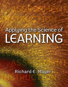 Couverture de l’ouvrage Applying the science of learning (1st ed )