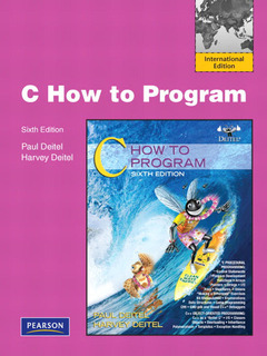 Couverture de l’ouvrage C how to program with CD-ROM