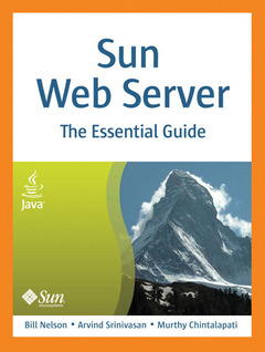 Couverture de l’ouvrage Sun web server. The essential guide