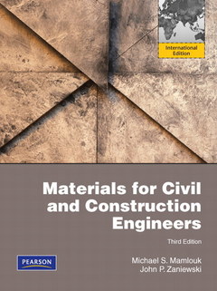 Couverture de l’ouvrage Materials for civil and construction engineers (3rd ed )