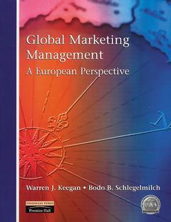 Couverture de l’ouvrage Global marketing management : european perspective.