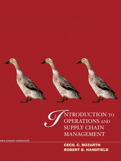 Couverture de l’ouvrage Introduction to operations and supply chain management