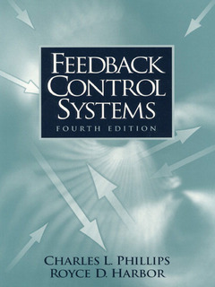 Couverture de l’ouvrage Feedback control (4° ed )
