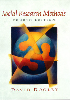 Couverture de l’ouvrage Social research methods, 4th ed 2000