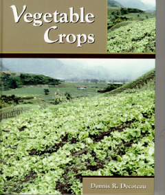 Couverture de l’ouvrage Vegetable crops