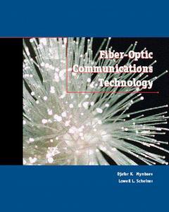 Couverture de l’ouvrage Fiber optic communications technology
