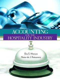 Couverture de l’ouvrage Accounting for hospitality industry