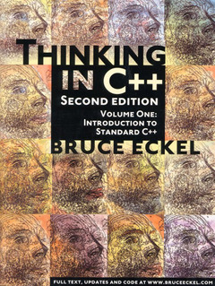Cover of the book Thinking in C++, volume 1 : Introduction to standard C++ with CD-ROM