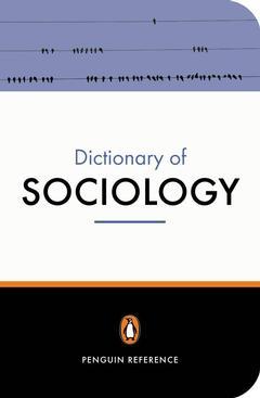 Couverture de l’ouvrage Penguin dictionary of sociology, the (4th ed )