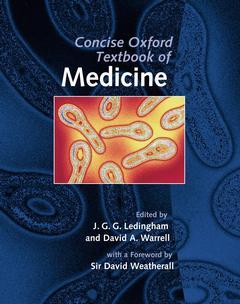 Couverture de l’ouvrage Concise Oxford textbook of medicine