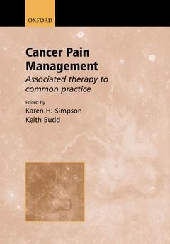 Couverture de l’ouvrage Cancer Pain Management