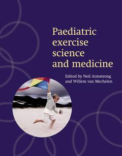 Couverture de l’ouvrage Paediatric exercise science & medicine