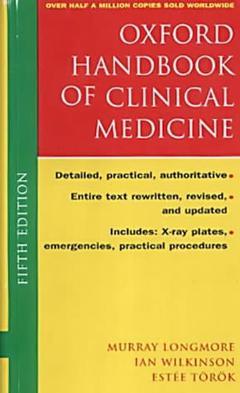Couverture de l’ouvrage Oxford handbook of clinical medicine 5° Ed. 2001