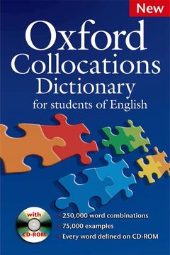 Couverture de l’ouvrage Oxford collocations dictionary: for students of english