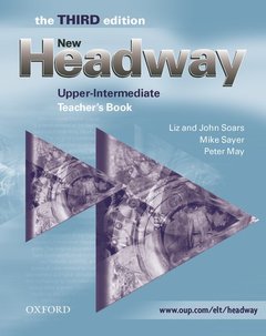 Couverture de l’ouvrage NEW HEADWAY, THIRD EDITION UPPER-INTERMEDIATE: TEACHER'S BOOK