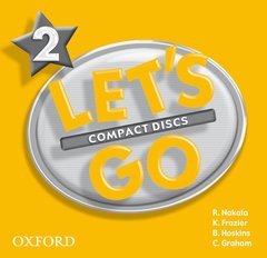 Couverture de l’ouvrage Let's go 2: level 2: audio cds (2)