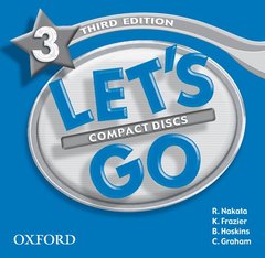 Couverture de l’ouvrage Let's go 3: audio cds (2)