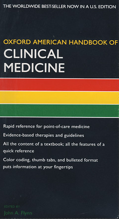 Couverture de l’ouvrage Oxford American handbook of clinical medicine