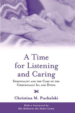 Couverture de l’ouvrage A Time for Listening and Caring