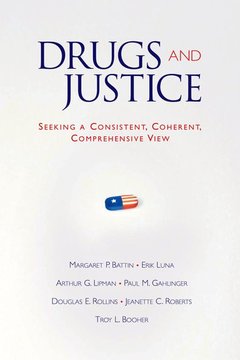 Couverture de l’ouvrage Drugs and Justice