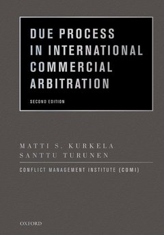Couverture de l’ouvrage Due Process in International Commercial Arbitration