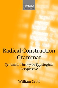 Couverture de l’ouvrage Radical Construction Grammar