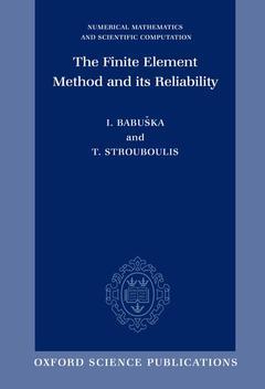 Couverture de l’ouvrage The Finite Element Method and its Reliability