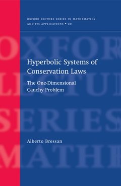 Couverture de l’ouvrage Hyperbolic Systems of Conservation Laws