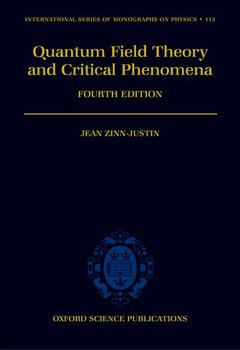 Couverture de l’ouvrage Quantum field theory and critical phenomena