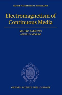 Couverture de l’ouvrage Electromagnetism of Continuous Media