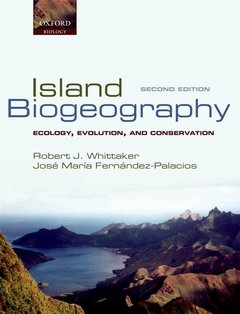 Couverture de l’ouvrage Island biogeography, 2e
