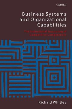 Cover of the book Business Systems and Organizational Capabilities