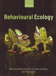 Couverture de l’ouvrage Behavioural Ecology