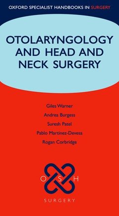 Couverture de l’ouvrage Otolaryngology and Head and Neck Surgery