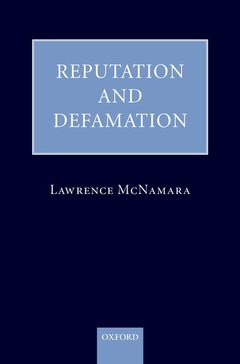 Couverture de l’ouvrage Reputation and Defamation