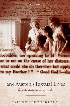 Couverture de l’ouvrage Jane Austen's Textual Lives