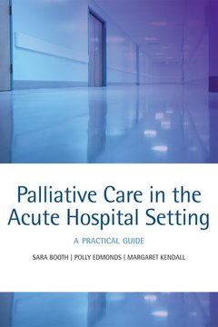 Couverture de l’ouvrage Palliative care in the acute hospital setting