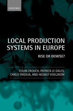 Cover of the book Local Production Systems in Europe: Rise or Demise?